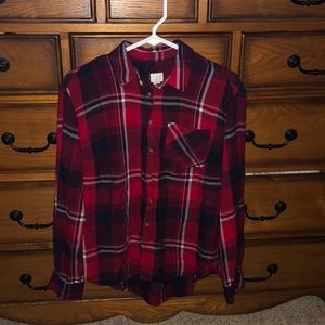 Women’s flannel top